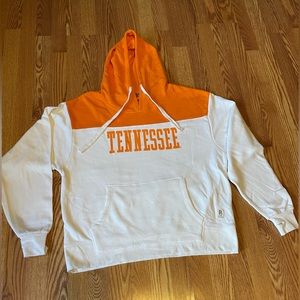 University of Tennessee Volunteers Vols white hoodie hoody hooded sweatshirt new